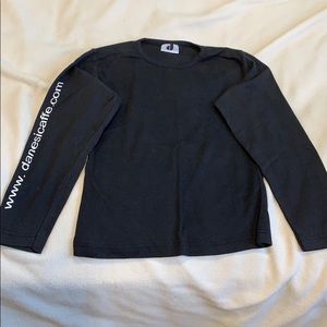 Black Danesi Caffe Long Sleve